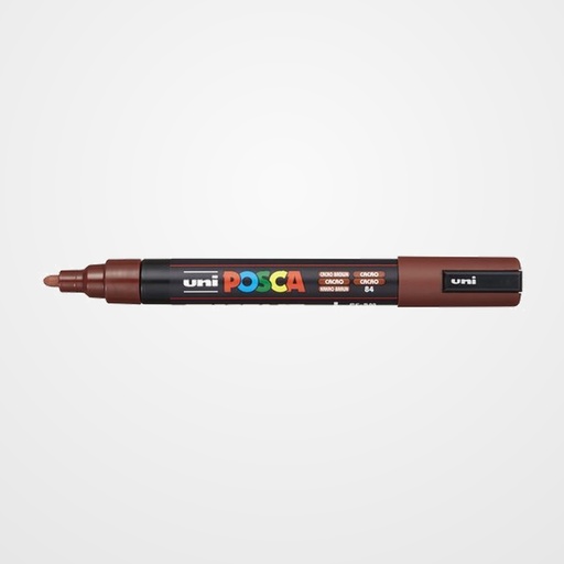 MARCADOR T.OPACA NO PERM. UNI POSCA  1,8 (PC-5M)  CACAO