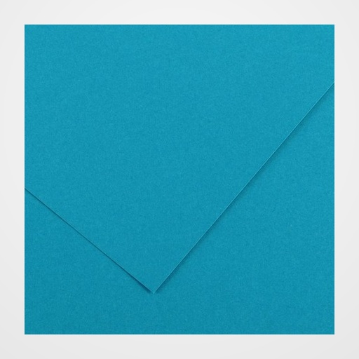 CARTULINA 70x100cm CANSON COLORLINE 220g LISO/FINO AZUL MALDIVAS PAQUETE de 25