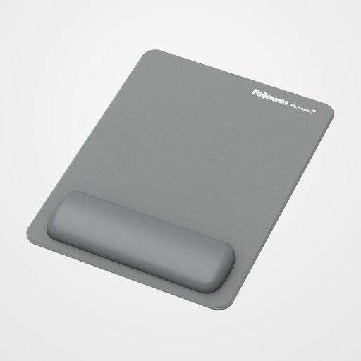 ALFOMBRILLA RATON FELLOWES CON REPOSAMUÑECAS BREYTA XL GRIS