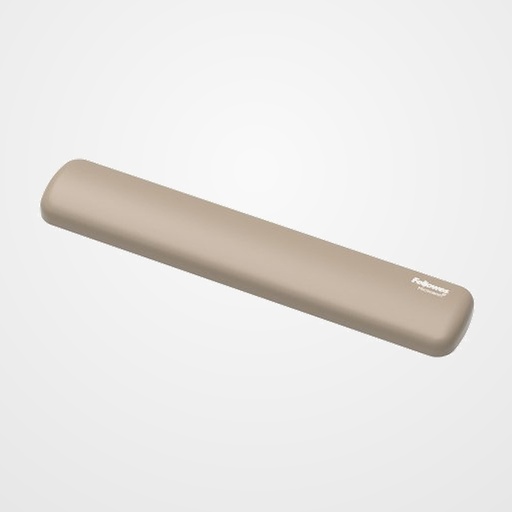 REPOSAMUÑECAS FELLOWES BREYTA para TECLADO COMPACTO BEIGE ARENA