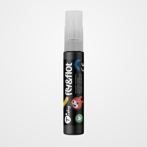 ROTULADOR VOLUMETRICO 3D TCOLORS FLY&FLOT 25 ml NEGRO