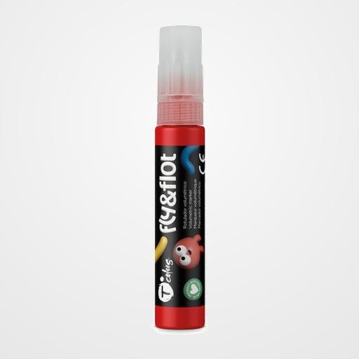 ROTULADOR VOLUMETRICO 3D TCOLORS FLY&FLOT 25 ml ROJO