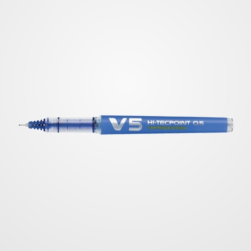 ROLLER T.LIQ. PILOT V-5 RECARGABLE  AZUL