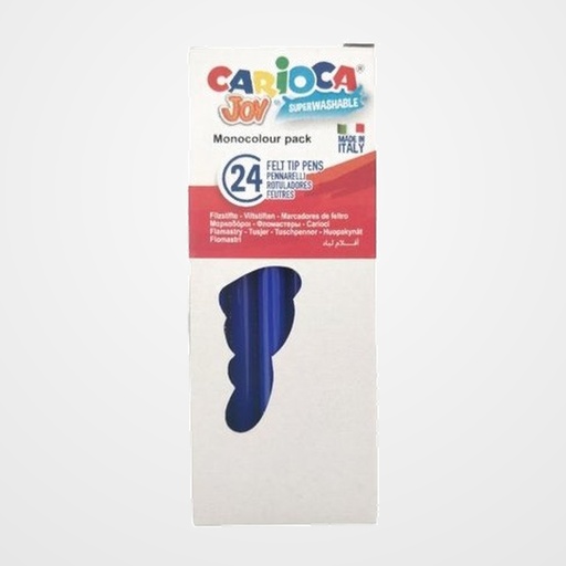 ROTULADOR FIBRA CARIOCA JOY  AZUL