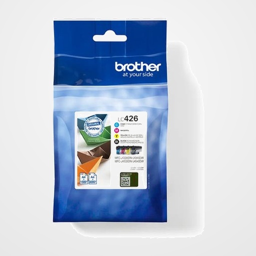 CART.IJ. BROTHER LC-426VAL MFCJ4340DW, MFCJ4540DW, MFCJ4540DWXL PACK de 4 COLORES