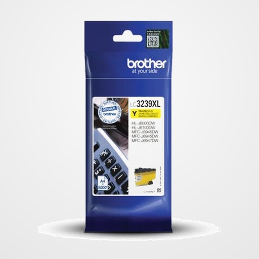 CARTUCHO INKJET BROTHER LC-3239XLY AMARILLO MFC-J5945DW/J6945DW/ HL-J6000DW (5000 PAG.)