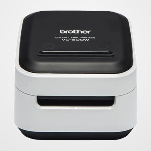 IMPRESORA DE ETIQUETAS BROTHER VC500W. Color. Térmica directa. Rollo (5 cm). 313 ppp hasta 8 mm/segundo (monocromo) / hasta 8 mm/segundo (color) USB 2.0, Wi-Fi(n)