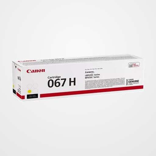 TONER CANON 067H i-SENSYS LBP631 LBP633 MF651 MF655 MF657 AMARILLO (5103C002) (2.350 PAG)