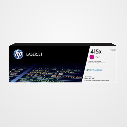 TONER HP Nº 415X W2033X LASERJET M479FDW MAGENTA 6.000 PÁG.