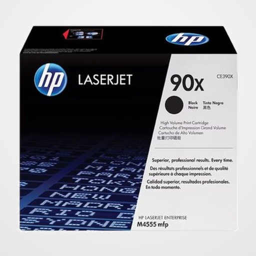 TONER HP Nº 90X CE390X LASERJET M4555MFP NEGRO 24.000 PÁG.