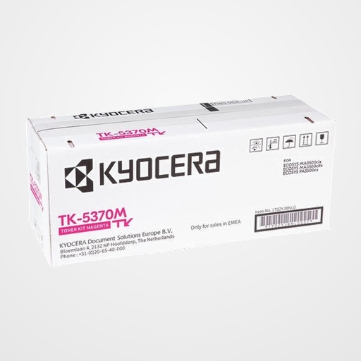 TONER KYOCERA TK-5370M PARA ECOSYS PA3500CX/MA3500CIX/MA3500CIFX MAGENTA (5.000 pág.)