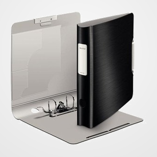 ARCHIVADOR palanca LEITZ STYLE ACTIVE A4 180º 50mm NEGRO SATINADO
