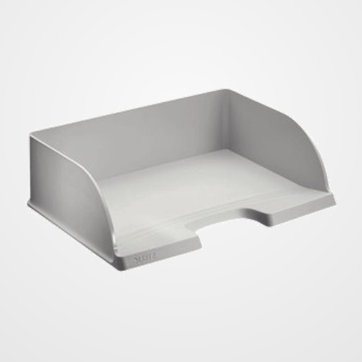 BANDEJA LEITZ JUMBO PLUS APAISADA GRIS