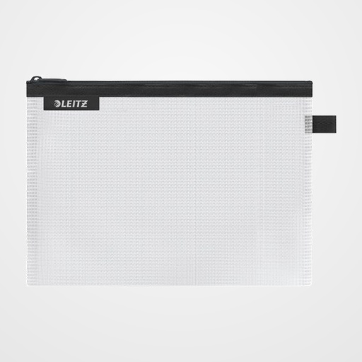 BOLSITA  de VIAJE LEITZ WOW C/CREMALLERA IMPERMEABLE M (24x17) NEGRO