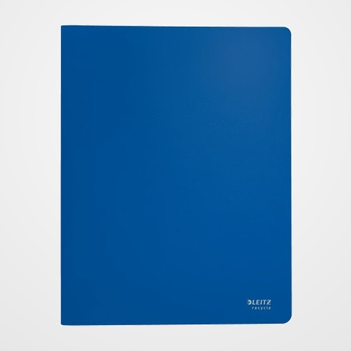 CARPETA FUNDAS (TARIFARIO) LEITZ RECYCLE A4 PP 40 F. AZUL