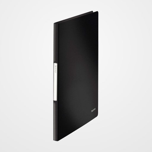 CARPETA FUNDAS (TARIFARIO) LEITZ SOLID A4 PP 20 F. NEGRO
