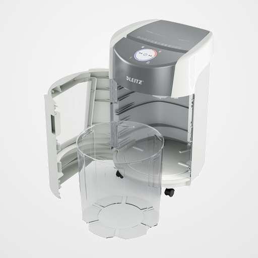DESTRUCTORA LEITZ OPTIMAX HOME OFFICE 350 P5 (8h MICROCORTE) Nv.seg.5 microcorte 2x15mm dep.22L