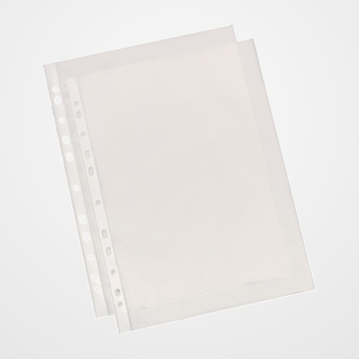 FUNDA MULTITALADRO ESSELTE PP  80µ PL.NJ. A4 16 TAL.RFZO. BOLSA de 10