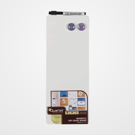 PIZARRA HOGAR MAGNETICA REXEL 14x36 cm BLANCA