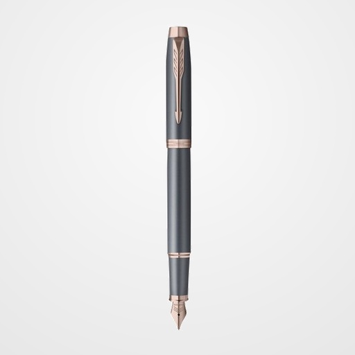 PLUMA PARKER IM SLATE RIBETE DE BRONCE (F)