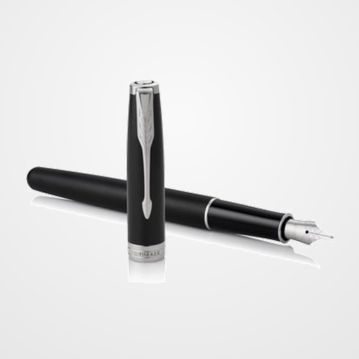 PLUMA PARKER SONNET MATTE NEGRO LACQUER (F)