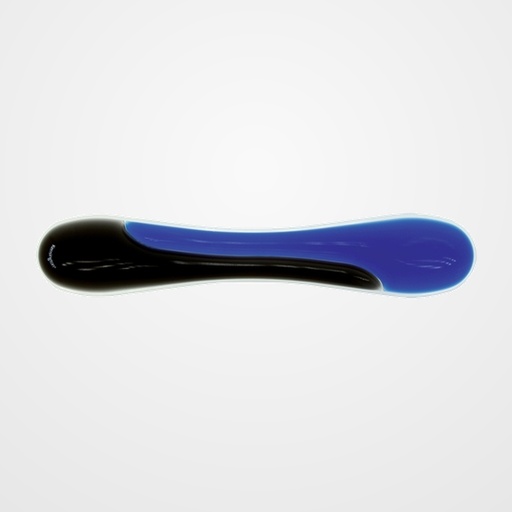 REPOSAMUÑECAS KENSINGTON DUO GEL TECLADO NEGRO/ROJO