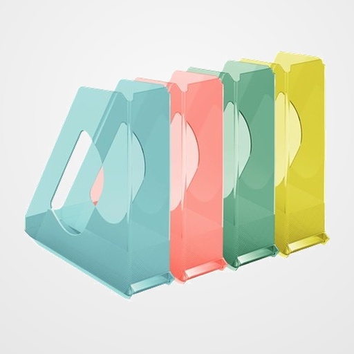 REVISTERO PLASTICO ESSELTE COLOUR BREEZE COLORES SURTIDOS