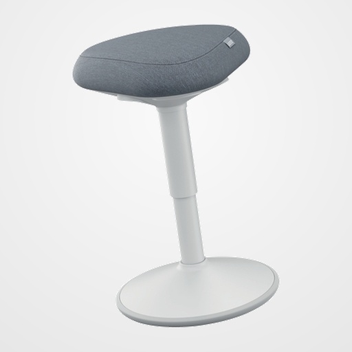 TABURETE LEITZ ACTIVE ERGO CON ASIENTO CONFORT BAJO GRIS