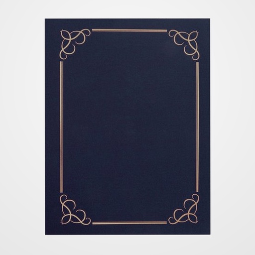CARPETA APLI PARA CERTIFICADOS Fº 300g AZUL PAQUETE DE 5