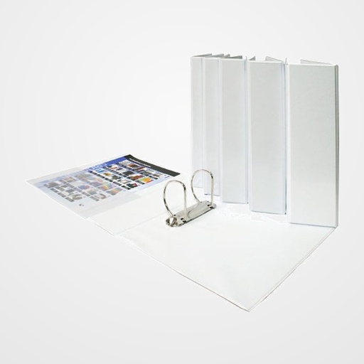 CARPETA CANGURO GRAFOPLAS PVC TOTAL XS A4 2 an.MIXTAS 25mm BLANCO