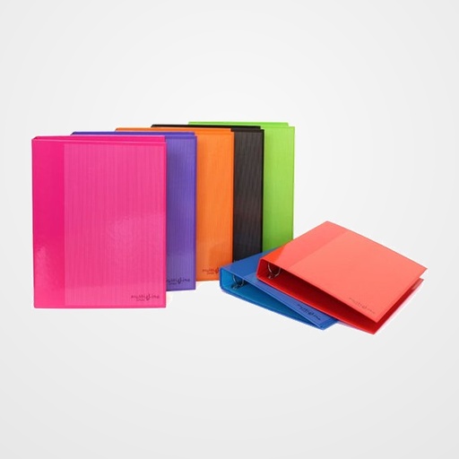 CARPETA de ANILLAS GRAFOPLAS CARTON FORRADO MULTILINE A4 4 an.MIXTAS 40mm SURTIDO
