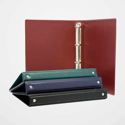 CARPETA de ANILLAS GRAFOPLAS PVC ESCOLAR Fº 4 an. 25mm GRANATE