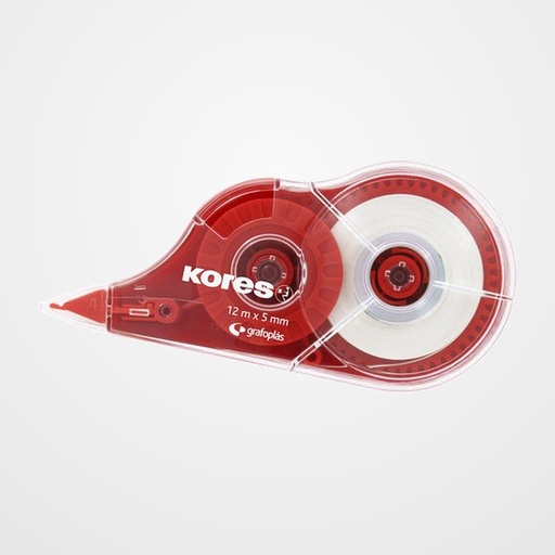CORRECTOR CINTA KORES BLISTER 5 mm x 12 m