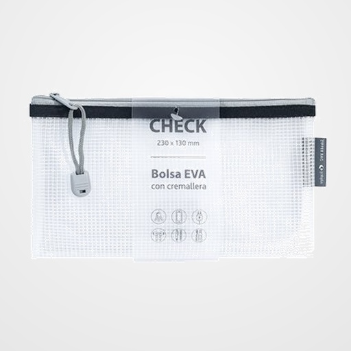 DOSIER SOBRE GRAFOPLAS CREMALLERA EVA-BAG CHECK NEGRO