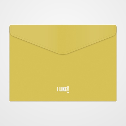 DOSIER SOBRE GRAFOPLAS PP LIKE 3 OPACO VELCRO Fº AMARILLO