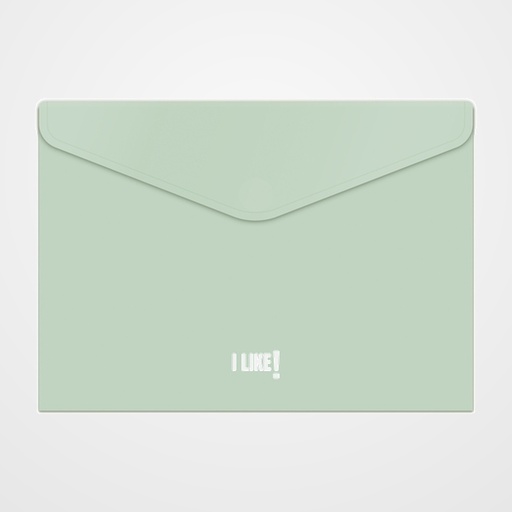 DOSIER SOBRE GRAFOPLAS PP LIKE 3 OPACO VELCRO Fº VERDE CLARO