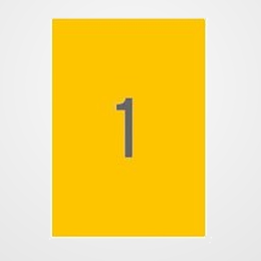 ETIQUETAS ADH.IMPR.APLI A4 FLUOR NARANJA LS-CP C.RECTOS CAJA 100h 210x297 mm 100 uds.(11748)