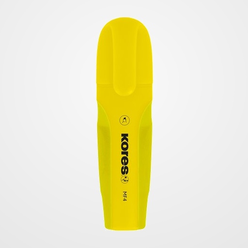 MARCADOR FLUOR KORES MF4 AMARILLO