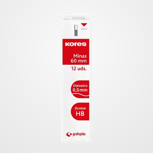MINAS KORES 0,5 - HB (Tb.12)