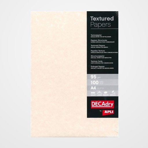 PAPEL PERGAMINO A4 APLI 95g 100h GRIS