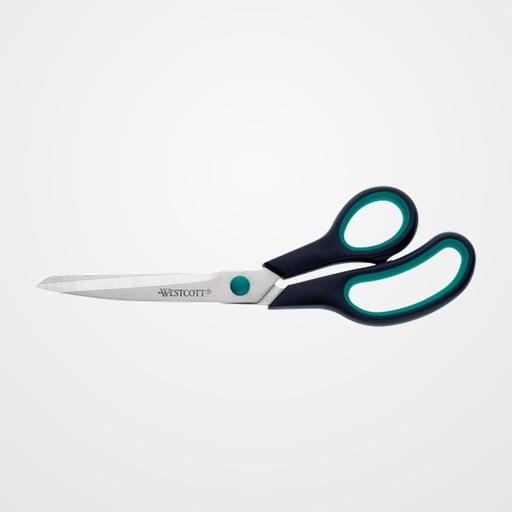 TIJERAS WESTCOTT EASY GRIP 23,5 cm. ASIMETRICA