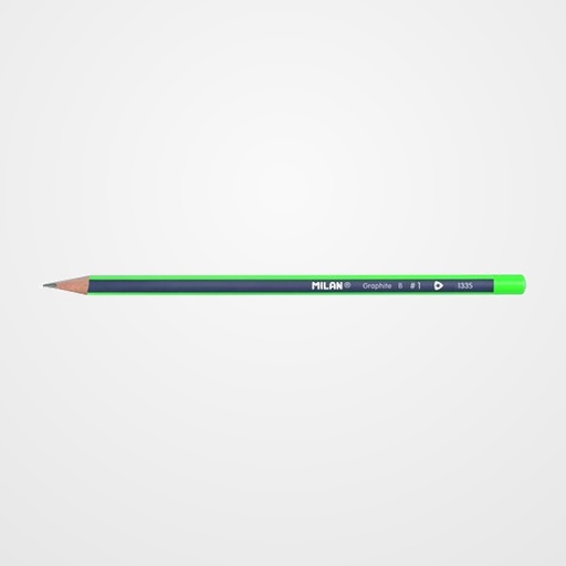 LAPIZ de GRAFITO MILAN TRIANGULAR  Nº1 B