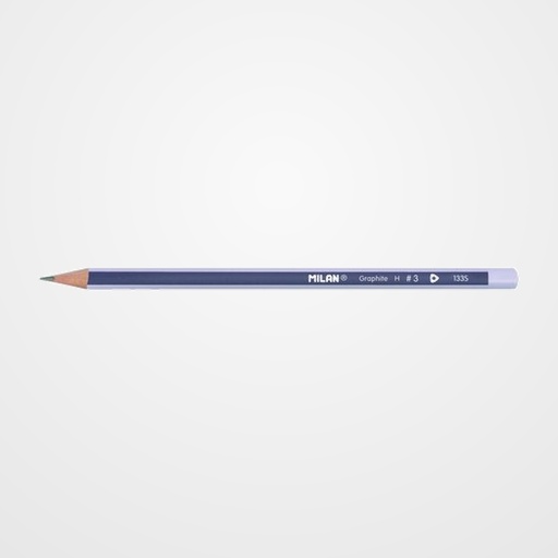 LAPIZ de GRAFITO MILAN TRIANGULAR  Nº3 H