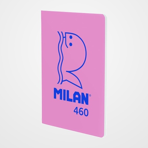 LIBRETA MILAN 460 serie 1918 A5 24h HORIZONTAL 95g ROSA