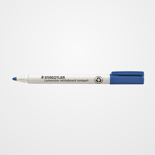 MARCADOR PIZARRA STAEDTLER 341 LUMOCOLOR CONICO AZUL