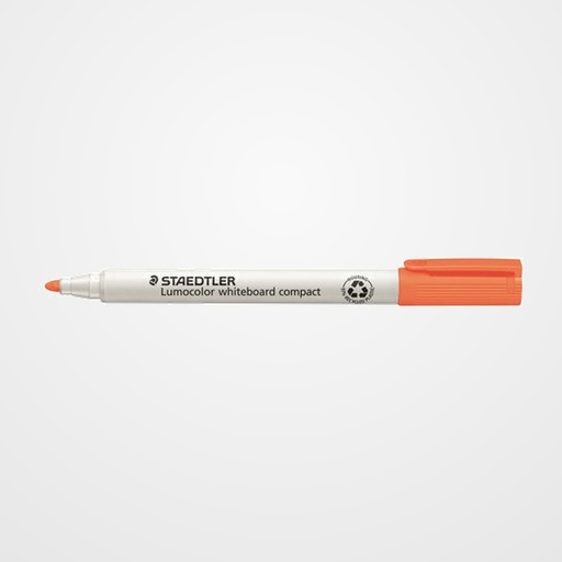 MARCADOR PIZARRA STAEDTLER 341 LUMOCOLOR CONICO NARANJA