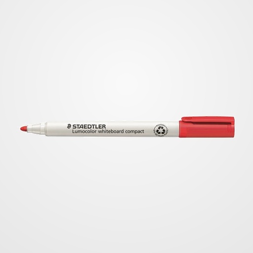MARCADOR PIZARRA STAEDTLER 341 LUMOCOLOR CONICO ROJO
