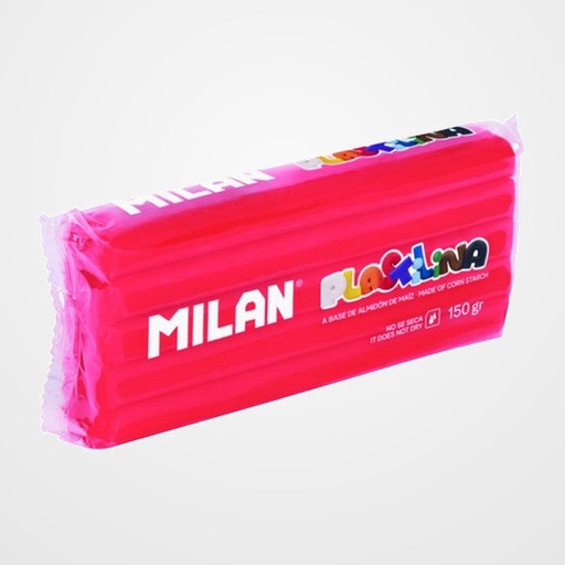 PLASTILINA MILAN 150g ROJO