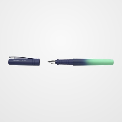 PLUMA FABER-CASTELL POLY PEN TRAZO MEDIO BUZZING BLUE