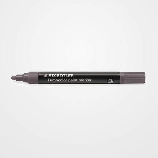 ROTULADOR ACRILICO STAEDTLER 349 LUMOCOLOR PAINT PERMANENTE GRIS
